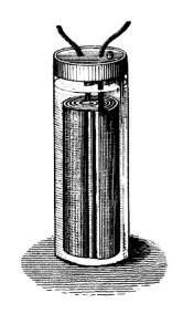 Picture Of Plante Original Lead Acid Cell