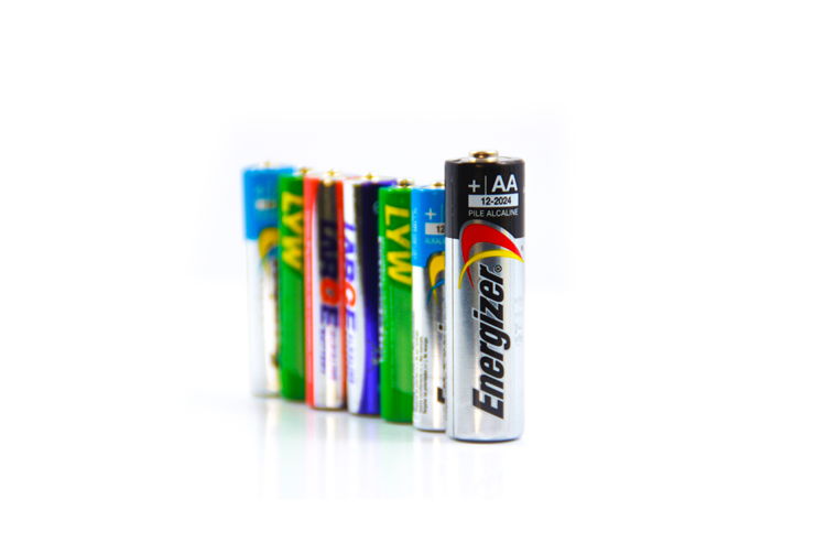 Picture Of Stack Of Batteries